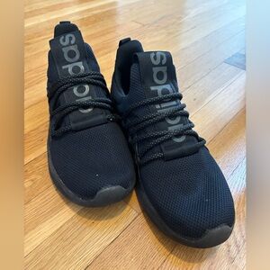 Adidas Men's Black Mesh Sneakers